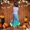 Kids Live Action Ariel Mermaid Costume Shimmery Princess Dress